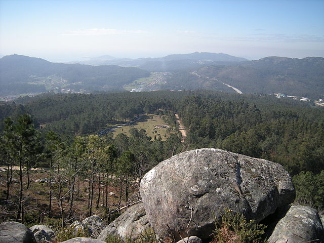 Senderismo en Galicia Monte Galiñeiro 