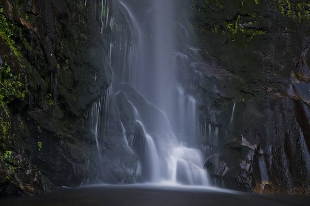 Waterfall in Fervenza do Toxa