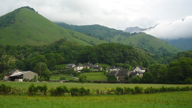 
Hiking and routes through Aspe Valley, Aquitaine