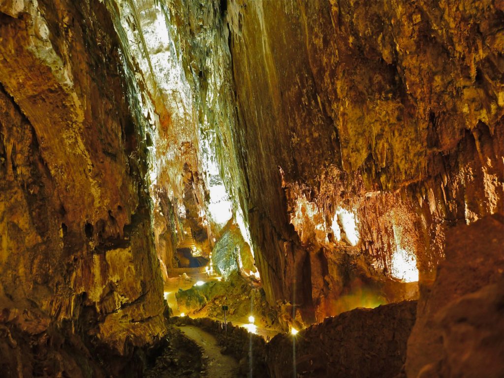 Walk through the Cave of Valporquero in León